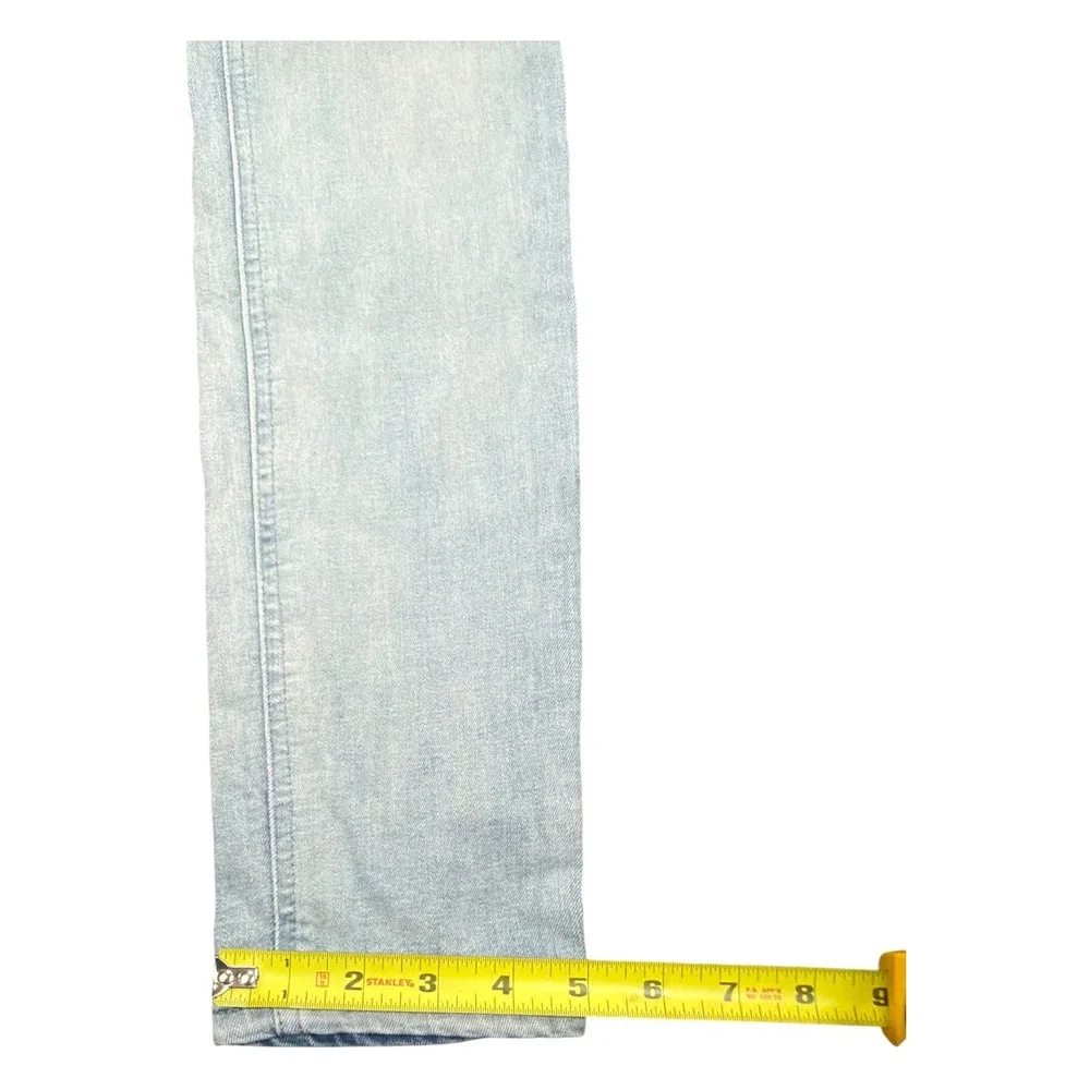 PacSun Mens Active Stretch Skinny Jeans Light Wash Blue Denim Pants Size 29x28